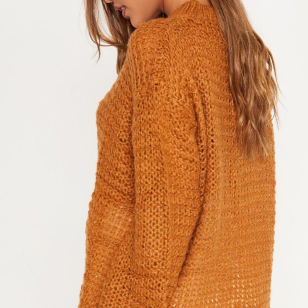 Rust oversized sweater - Picture 3 of 4